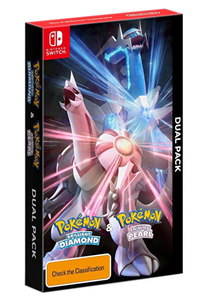 Nintendo Pokemon Brilliant Diamond + Pokemon Shining Pearl Dual Pack - NSW