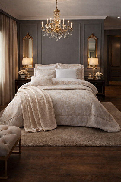 Özdilek Emilia Çeyiz Seti 11 Parça - BEJ