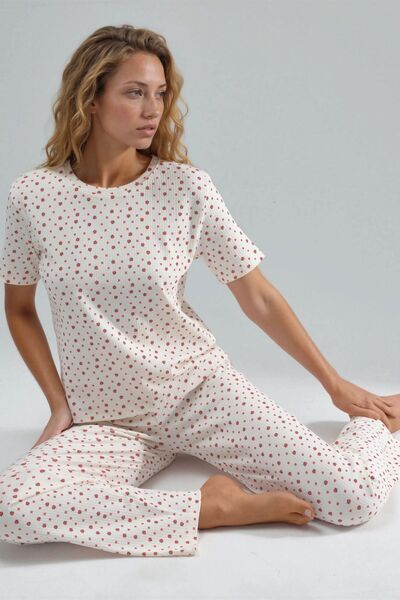 Hiccup 100% Cotton Short-Sleeved Pajama Set – Ellie Collection