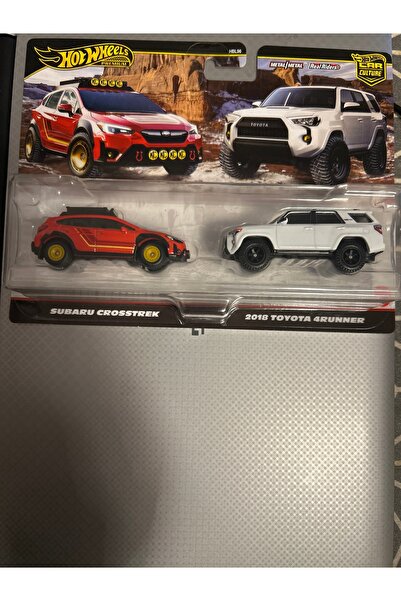 HOT WHEELS Premium CAR CULTURE 2li Subaru CROSSTREK 2018 TOYOTA 4RUNNER