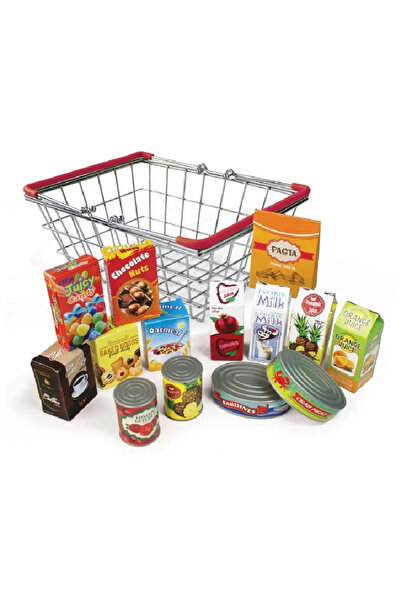 Toys Coș metalic Magni cu produse alimentare (2691)