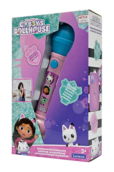 LEXIBOOK Μικρόφωνο φωτισμού Gabby's Dollhouse (89009)