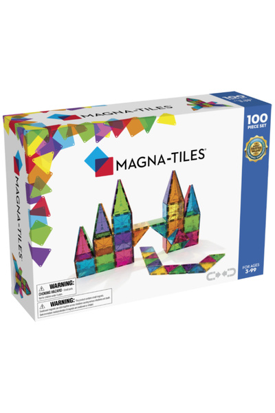 EX Set Magna-Tiles Clear Colours 100 pcs (90209)