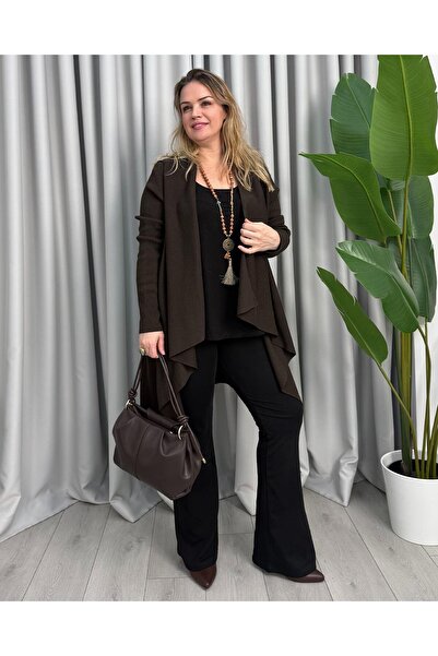 FUNDA Jane Casual Cardigan Brown