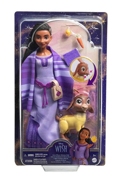 mattel Papusa Disney Wish Asha of Rosas Adventure (HPX25)