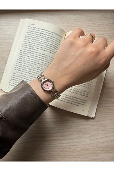 rubsey Retro Minimal Metal Cord Vintage Women Wristwatch Two Colors