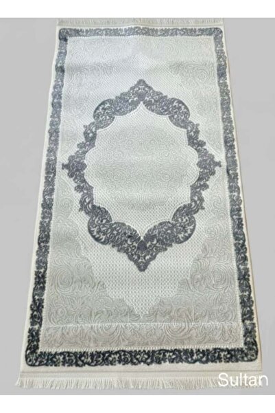 SULTAN HALI VENİCE SERİSİ GRİ & ANTRASİT RENKLİ GÖBEKLİ HALI SF258