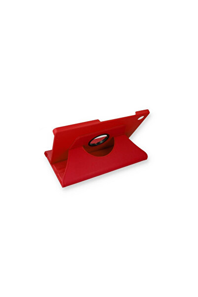byhodi Samsung Galaxy X200 Tab A8 10.5 Case 360 Tablet Leather Case - Red