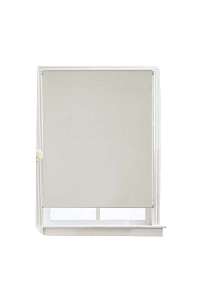 micasa Modern and Elegant Design Plain Blackout Roller Blinds Dark Cream 150 ...