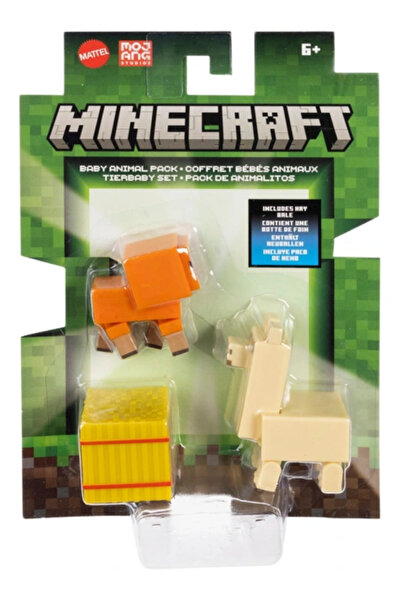 mattel Комплект бебета животни за Minecraft Biome 8 см (JCN33)