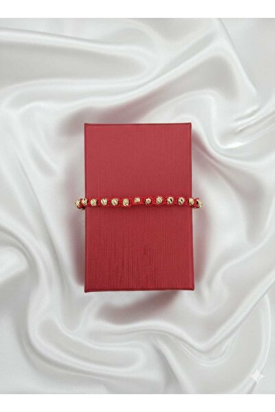 Handmade Royal Red Martisor Bracelet – Symbol of Spring