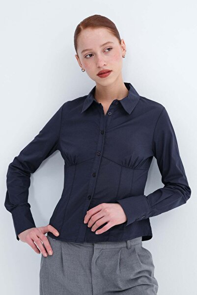 Addax Long Sleeve Buttoned Shirt G18024
