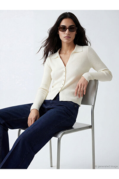 LC Waikiki Quality Pieces from Çelebi Store Devril Roba Collar Women's Knitwe...