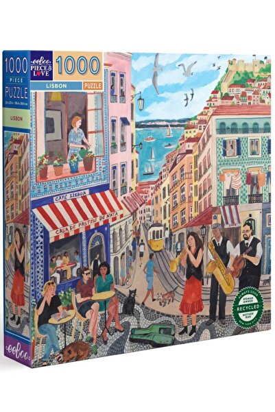 Eeboo Puzzle Lisbon 1000 pc (EPZTLSB)