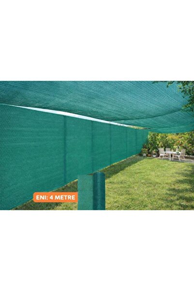 Muhtelif %40 Gölgelik File 4 METRE X 20 METRE Bahçe Gizleme Ağı Bahçe Çit Ört...