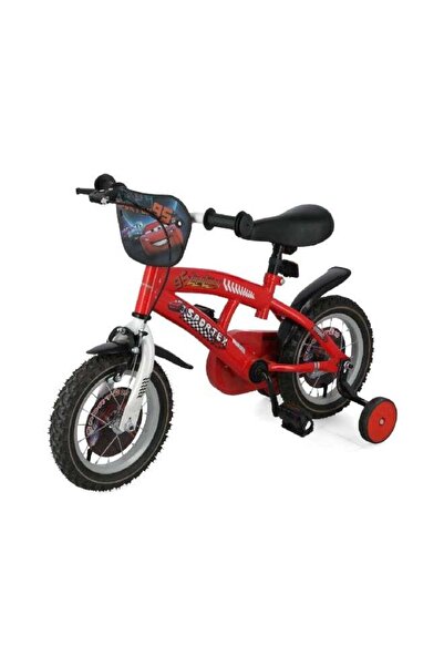 Sportex Rear Coaster Brake Boys Bike with Non-Slip Handle Red and Black 12 Inch