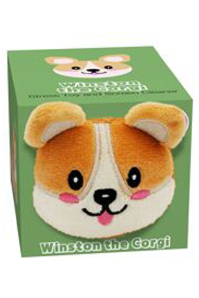 Winkee Почистваща топка за антистрес и екран Corgi Winston, малка