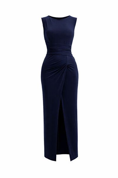 Narferita Patrica Drapeli Maxi Elbise