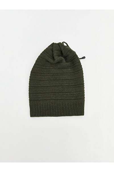 LC Waikiki Sparkling Choices Men's Knitwear Beanie from Shining Store