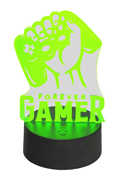 char MECHARITE 3D Lampe FOREVER GAMER