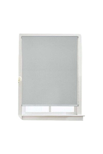 micasa Modern and Elegant Design Plain Blackout Roller Blinds Light Grey 150 ...