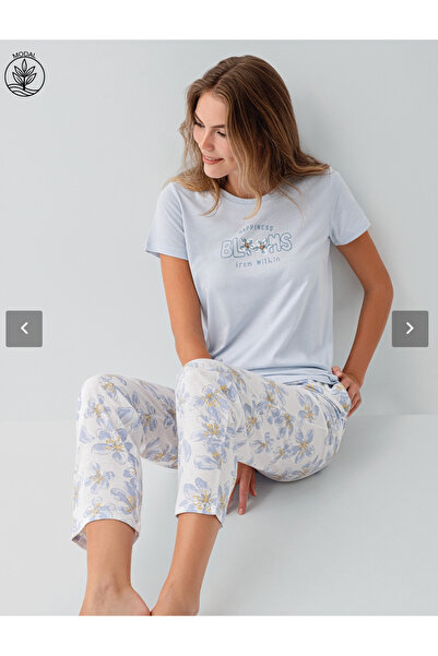 Arnetta Дамски комплект пижама от модал (с подарък чорапи)