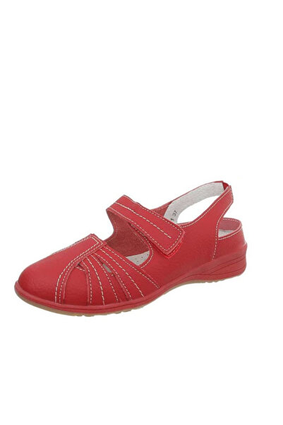 La Bottine Souriante P662 shoes, red color,