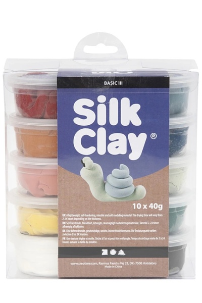 Creativ Company Set Silk Clay Dusty Colours (79154)