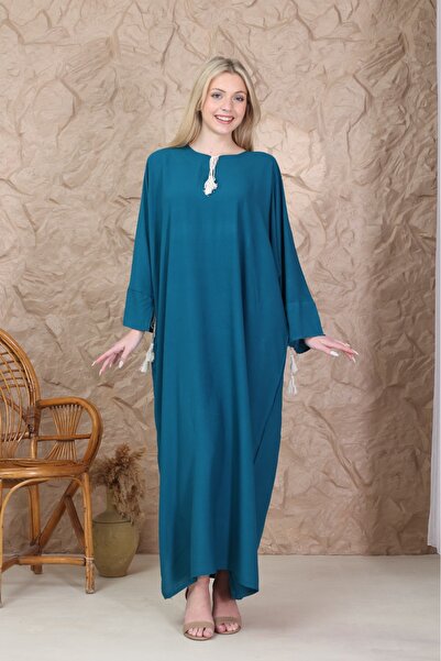 mervemoda Plus Size Oversize Dress