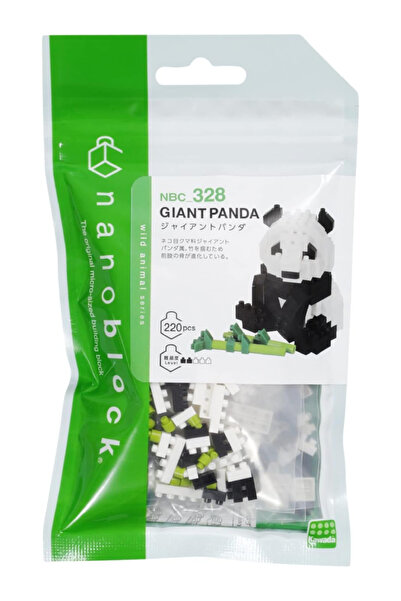 Bandai Namco Νανομπλόκ Bandai Animal Giant Panda Building Block (NBC328)