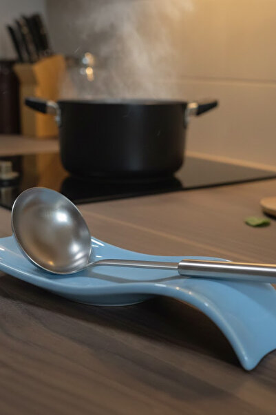 Minole Premium Ceramic Spoon Coaster - Modern Kitchen Countertop Spoon Coaste...