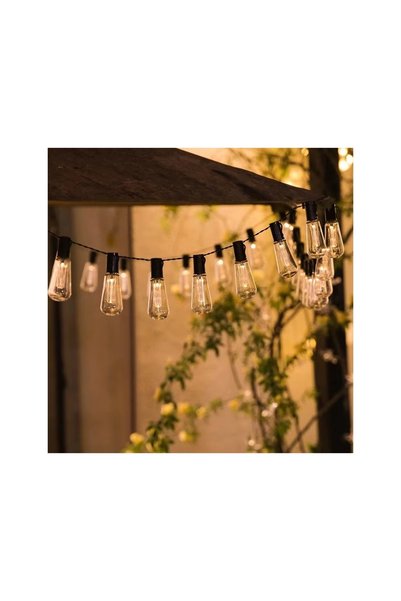 proled Ghirlandă de lumini LED Edison 10m, 20 becuri cu filament, IP44, 220V