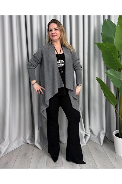 FUNDA Jane Casual Cardigan Gray