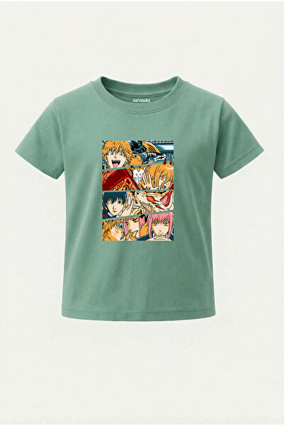 nirvoda Детска тениска Hunters Chainsaw Man Детска тениска с принт