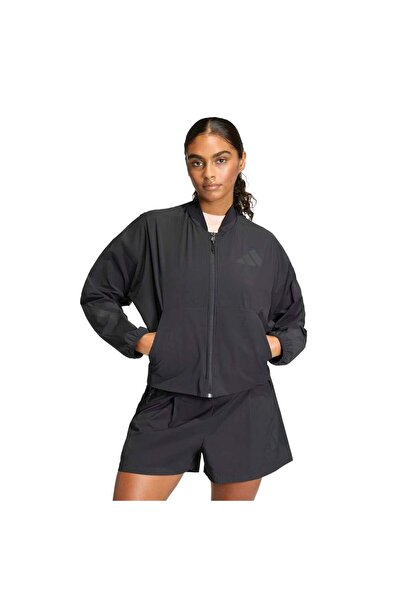 adidas سترة نسائية سوداء W Z.N.E. WV BOM KD8505