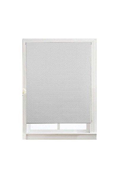micasa Rectangular Shaped Jacquard Window Roller Blinds White 180 X 240 Cm