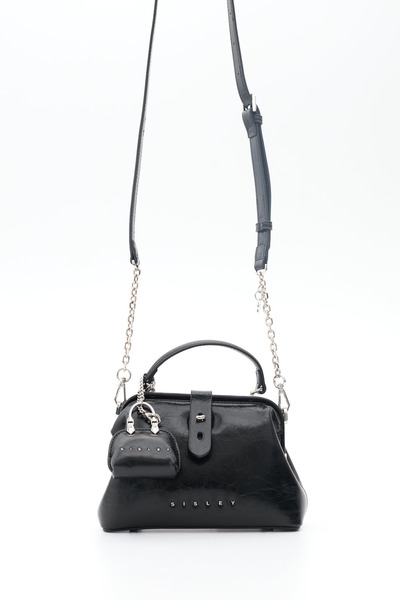 Sisley Women's Shoulder Bag Black Sly388