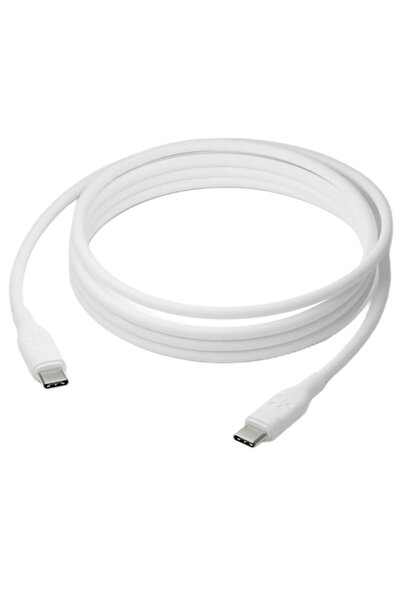 dbramante1928 Cablu de reîncărcare USB-C la USB-C, 1,2 m alb