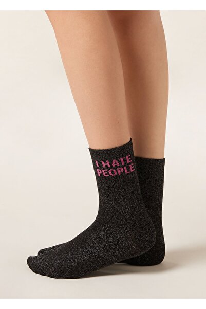 Calzedonia Glittery Text Socks