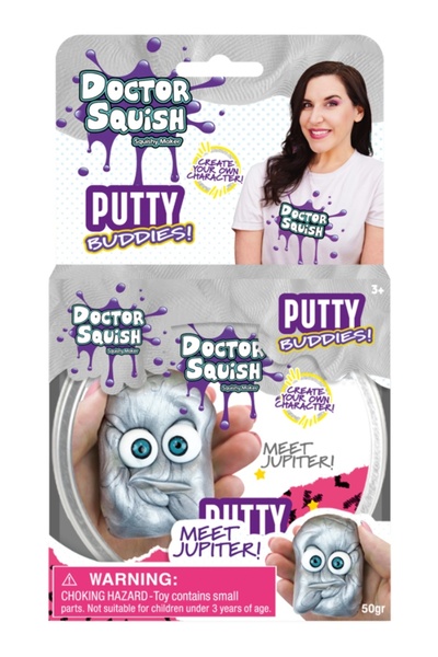 Doctor Squish Putty Buddies 50g Argint (107466)