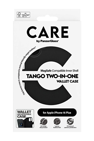 Panzer Glass Πορτοφόλι CARE by PanzerGlass MagSafe για iPhone 16 Plus