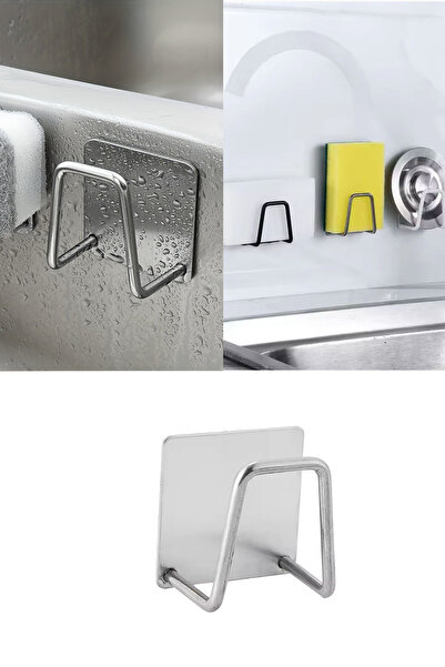 Privo Samolepljiva polica za odvod od nehrđajućeg čelika, držač za sunđer za ...