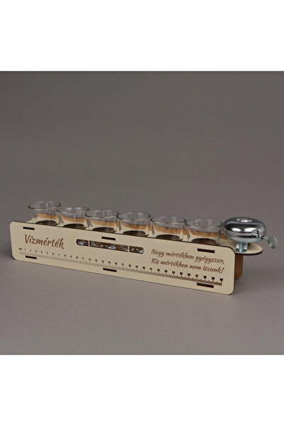 LimArt 6 cups tuyka + support with horn personalization - vizmertek 38x8x6 cm