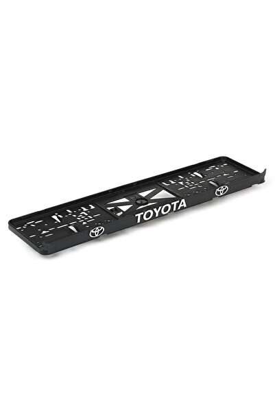 OEM 3D license plate holder set (front + rear) Toyota