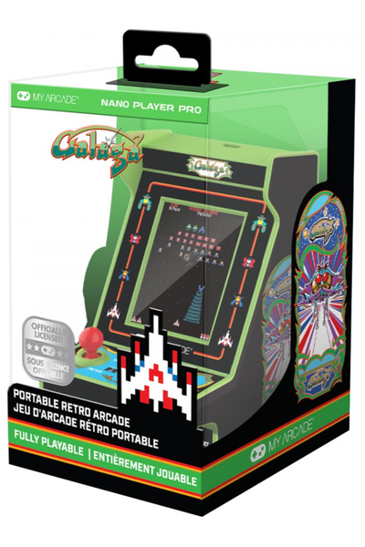 My Arcade Nano Player Galaga 2 Games 11.25cm