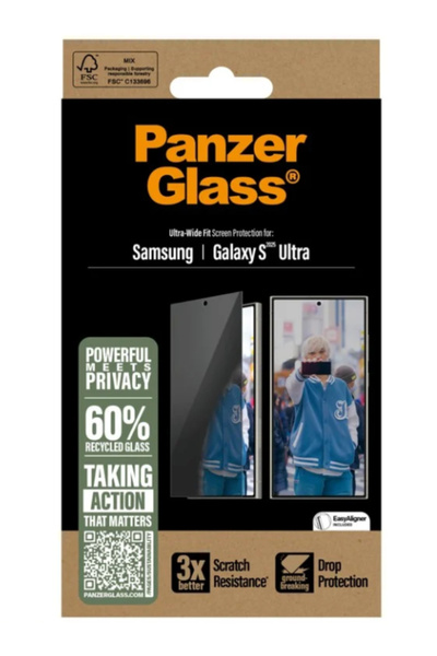 Panzer Glass Protector de ecran PanzerGlass pentru Galaxy S2025 Ultra, UWF