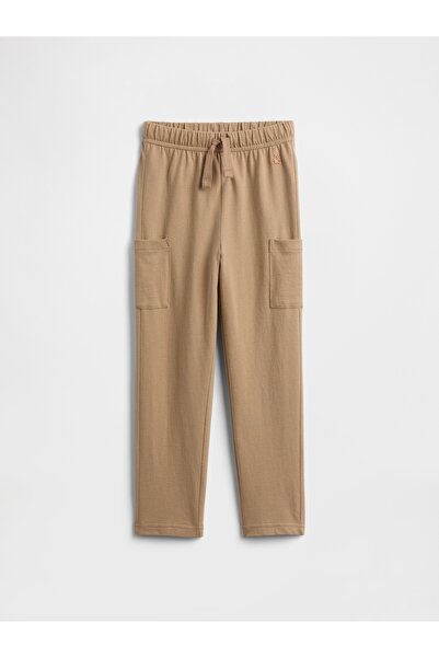 GAP Erkek Bebek Açık Kahverengi Pull-On Kargo Jogger Eşofman Altı