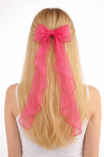 gigigiyim مشبك تول أوتوماتيكي مع قوس وذيل طويل