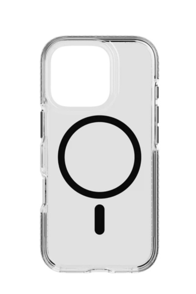 Tech 21 Husă Tech21 Evo Crystal pentru iPhone 16 Pro Max, MagSafe, Negru