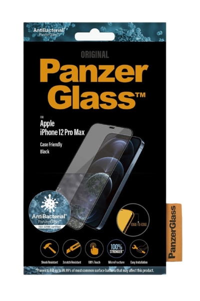 Panzer Glass Husa PanzerGlass pentru iPhone 12 Pro Max (CF) Negru (AB)